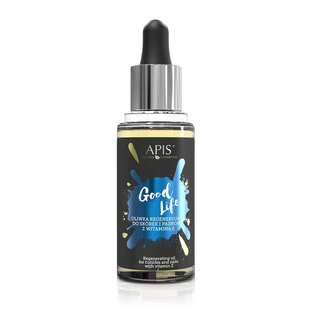 

Apis good life oliwka regenerująca do skórek i paznokci z witaminą E 30 ml