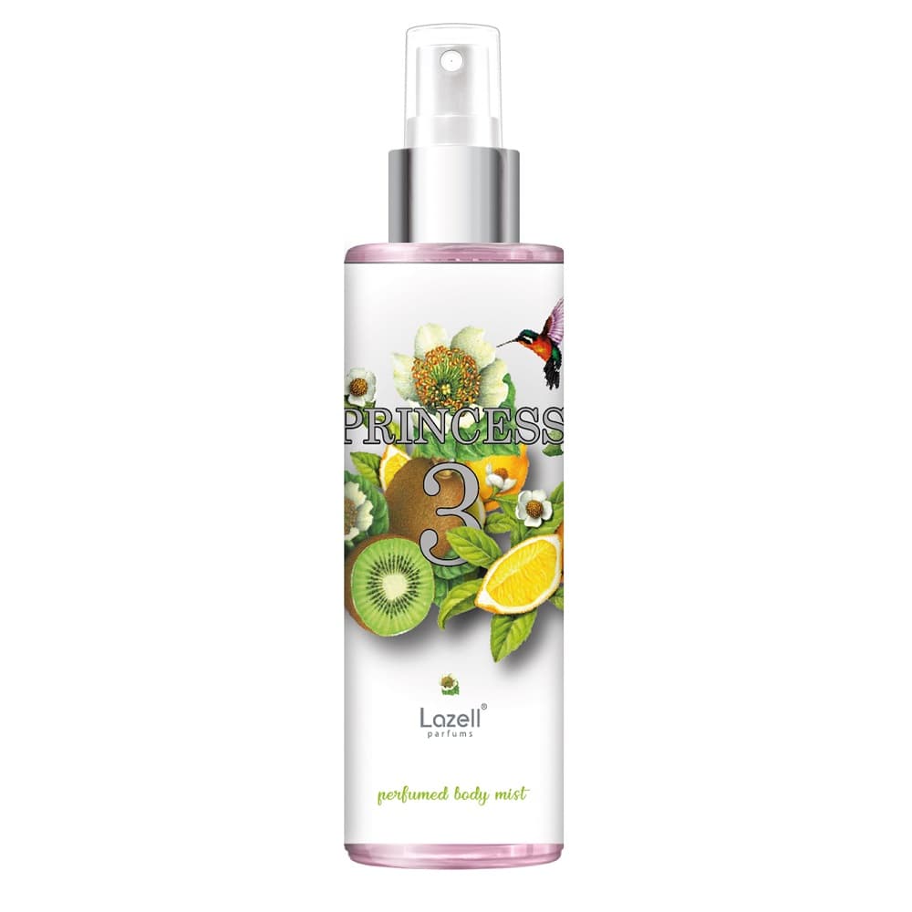 

Lazell Princess 3 Women mgiełka do ciała spray 200ml