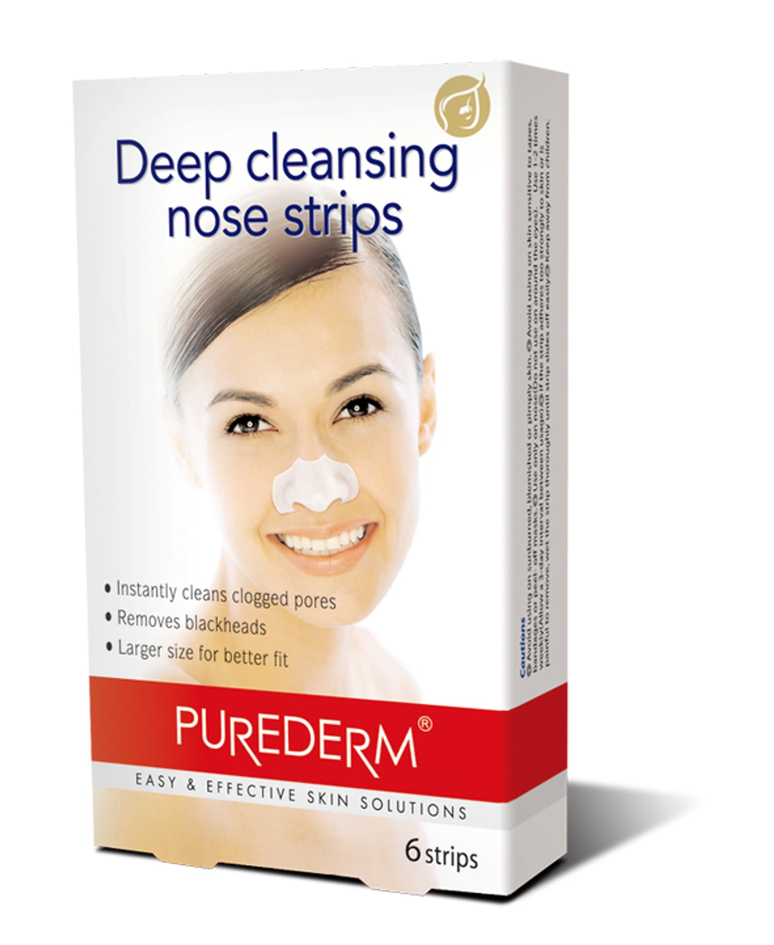 

Purederm Deep Cleansing Nose Strips głęboko oczyszczające plastry na nos 6szt.