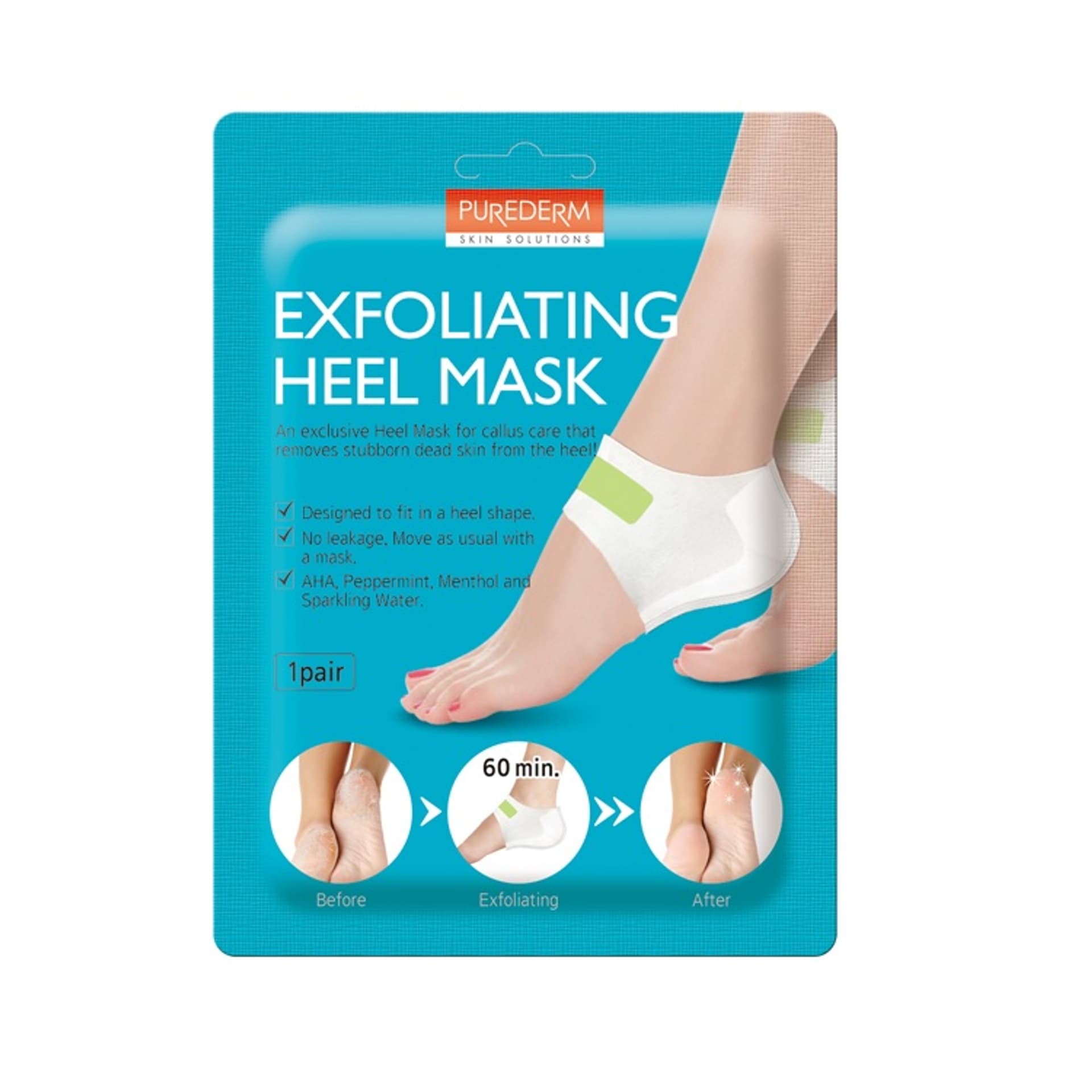 

Purederm Exfoliating Heel Mask maska złuszczająca na pięty 1 para