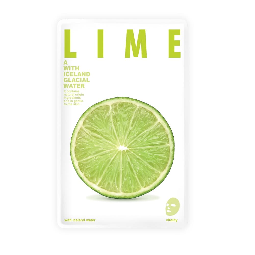 

Blue Dot Mask A With Iceland Glacial Water witalizująca maseczka w płacie Lime 20g