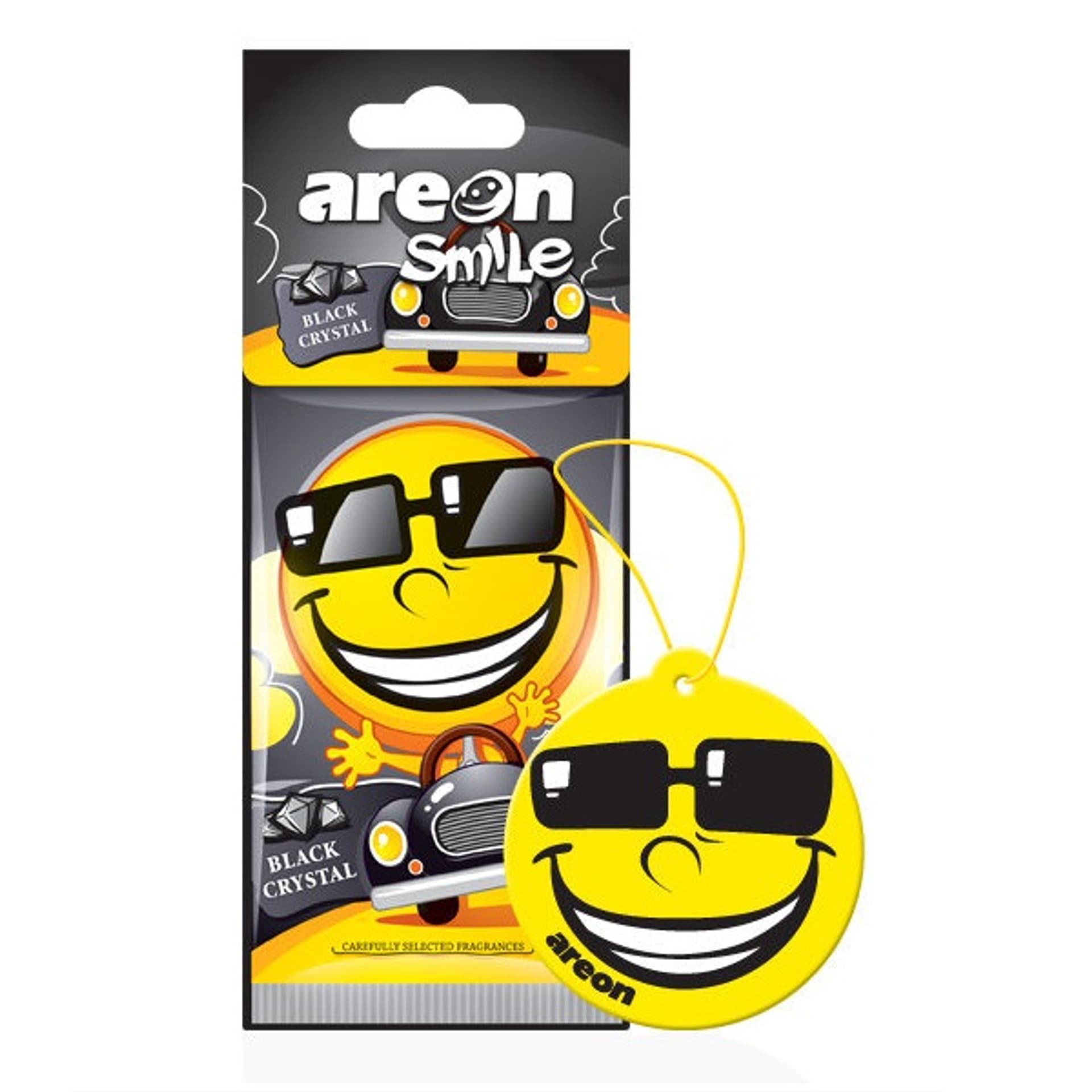 

Areon Smile Dry odświeżacz do samochodu Black Crystal