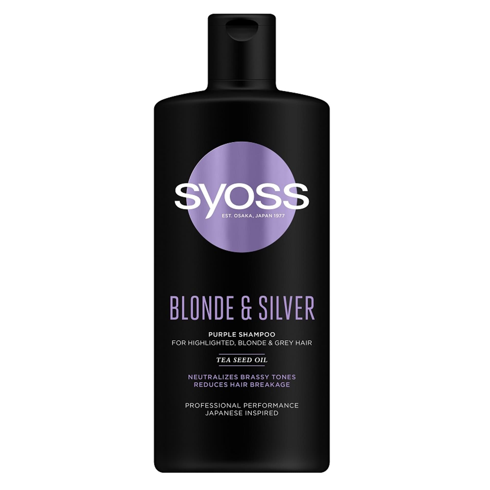 

Schwarzkopf Syoss Blonde & Silver Szampon do włosów przeciw żółtym tonom 440ml