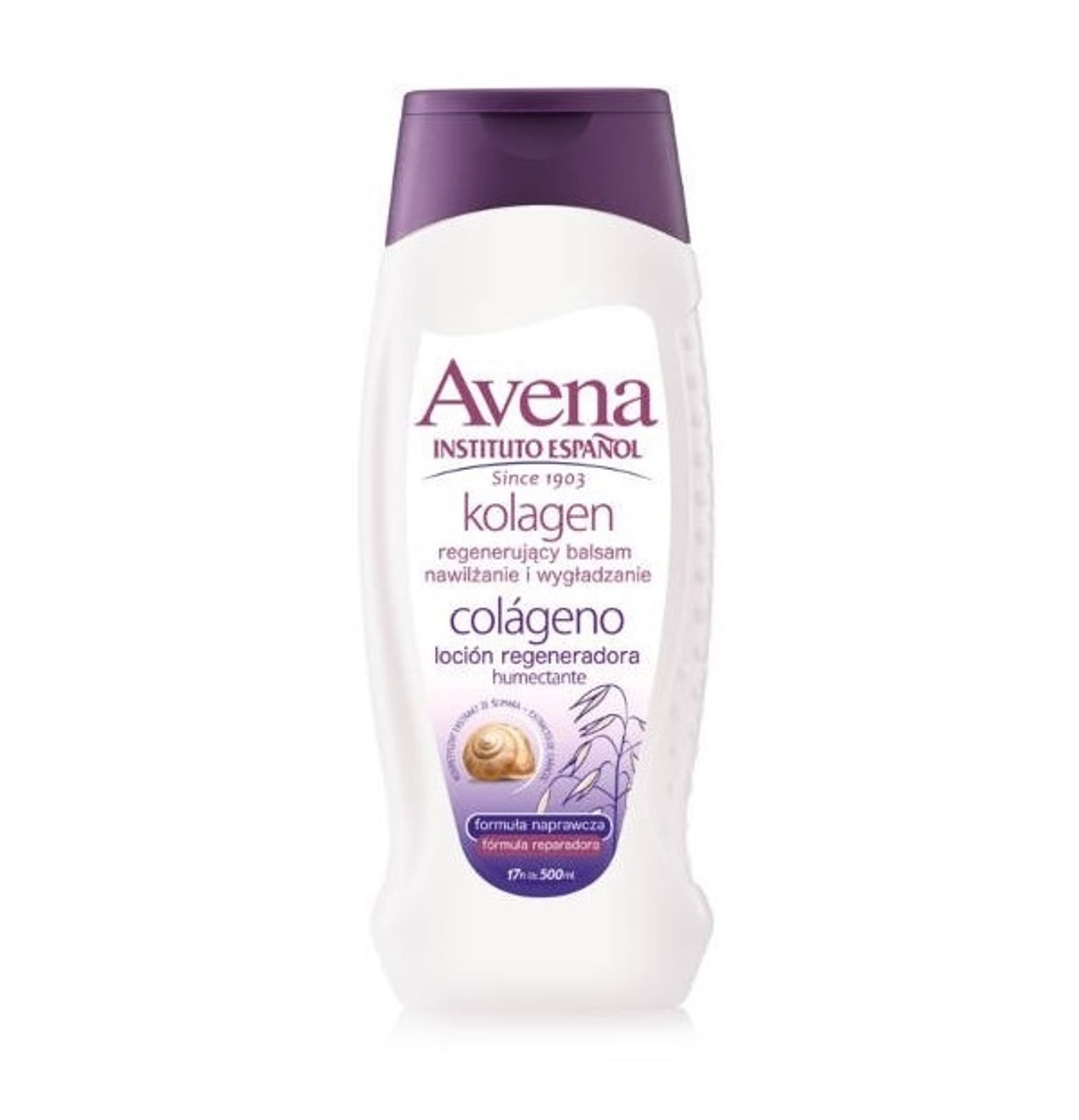 

Instituto Espanol Avena Collagen regenerujący balsam do ciała z kolagenem i ekstraktem ze ślimaka 500ml