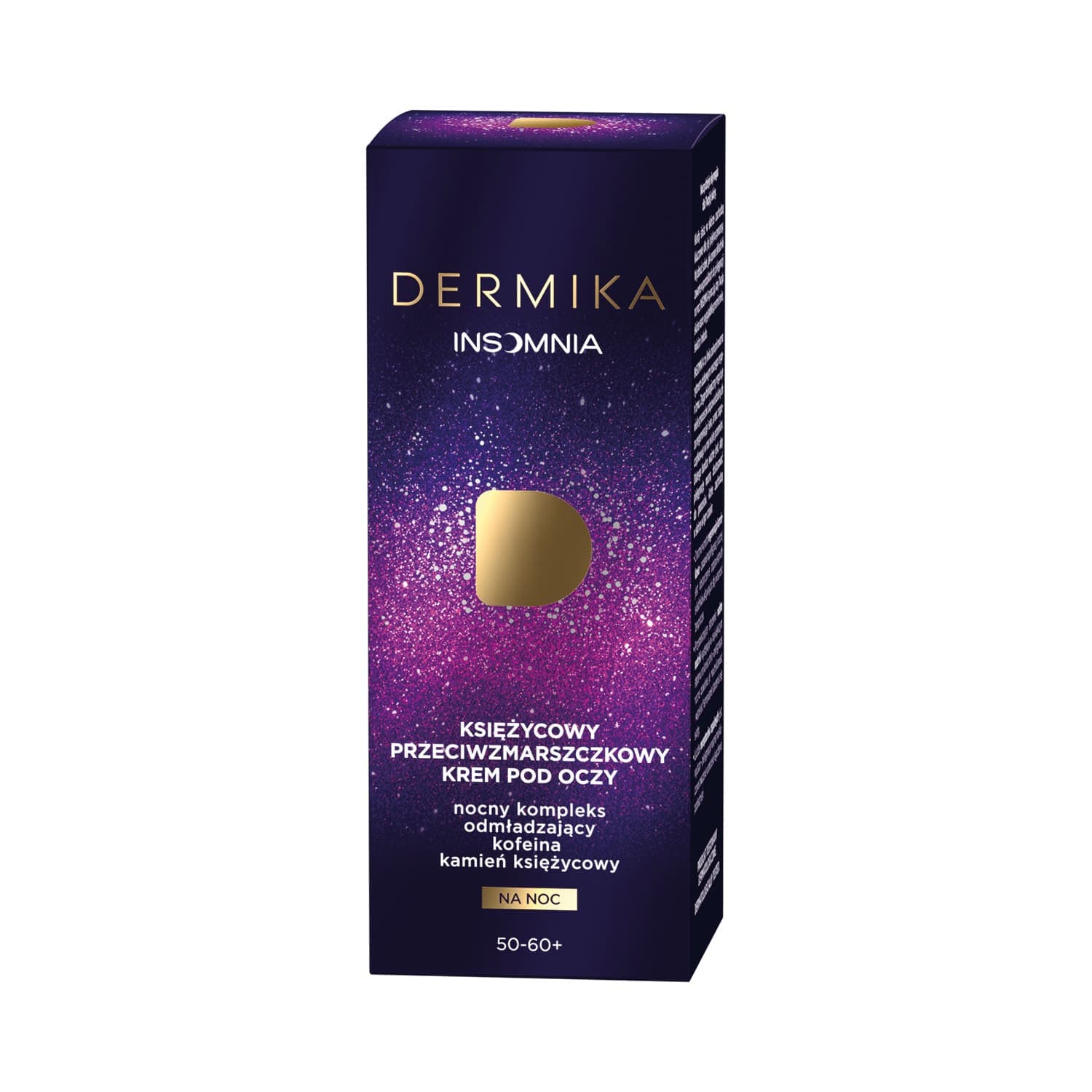 

Dermika Insomnia 50-60+ księżycowy przeciwzmarszczkowy krem pod oczy na noc 15ml