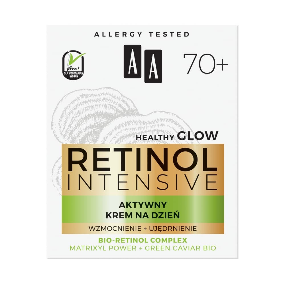 

AA Retinol Aktywny Krem na dzień Wzmocnienie + Ujędrnienie 70+