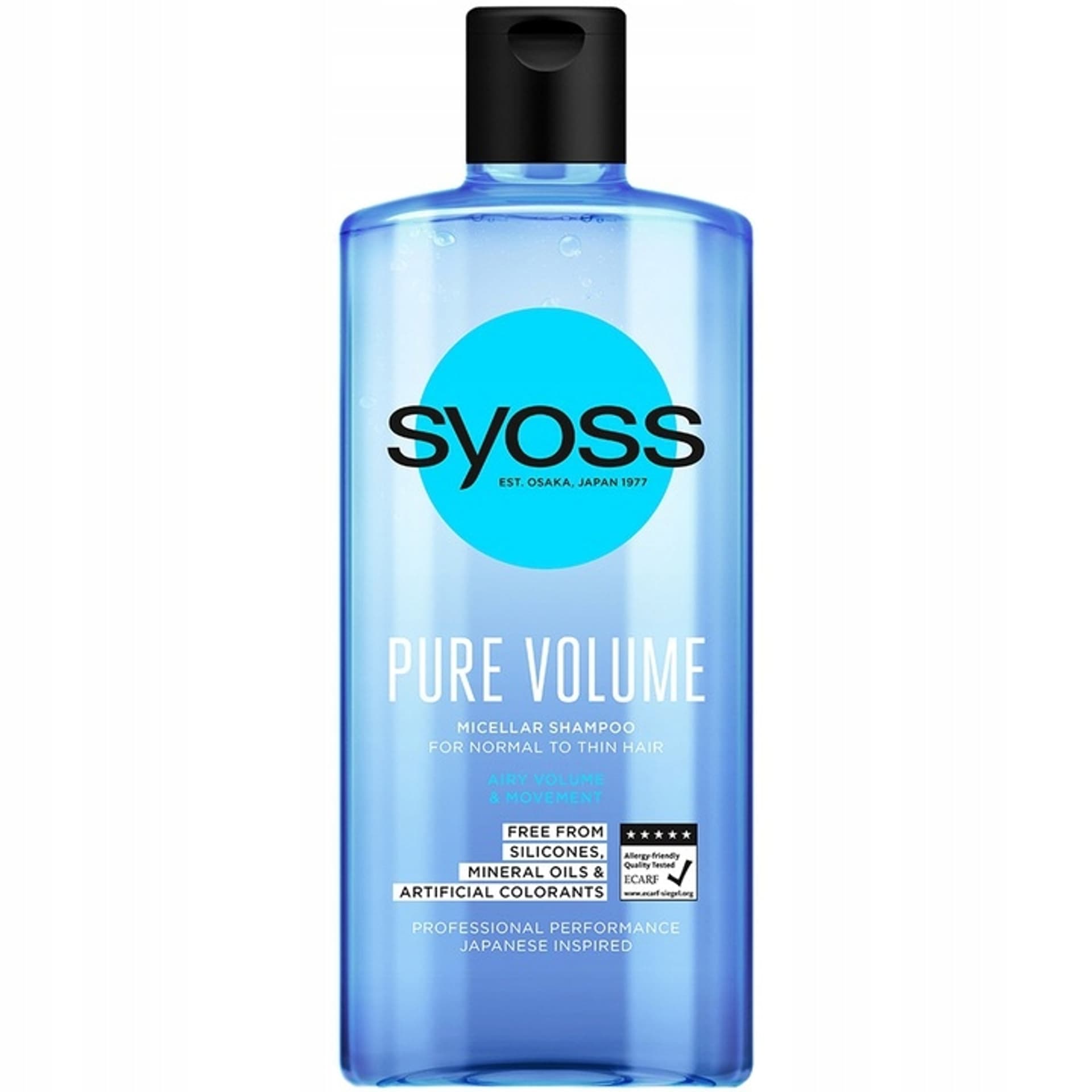 

Schwarzkopf Syoss Pure Volume Szampon micelarny do włosów nadający objętość 440ml