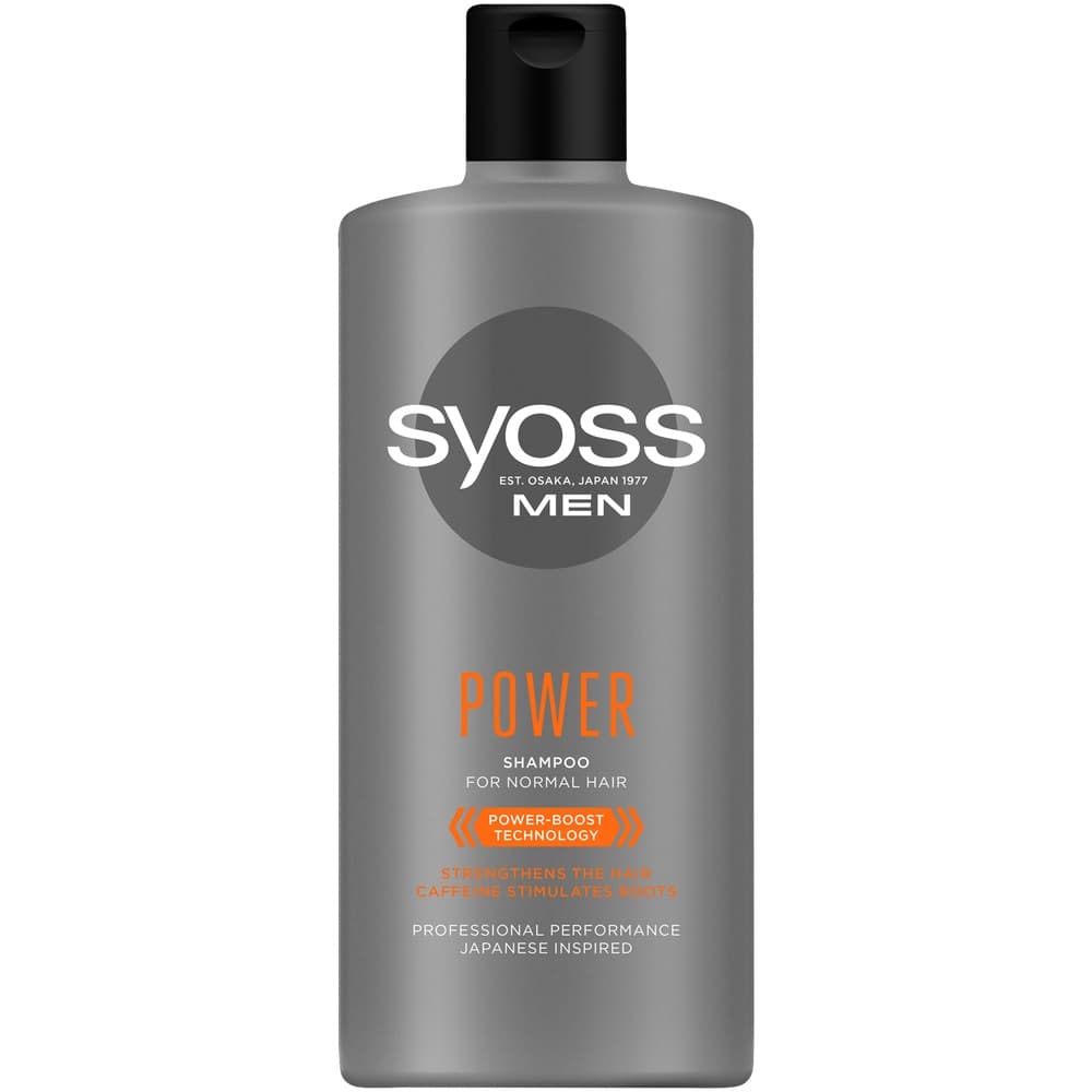 

Syoss Men Power Szampon wzmacniający - włosy normalne 440ml