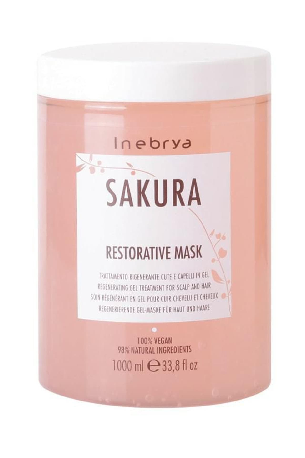 

INEBRYA Sakura Regenerating Gel Treatment For Scalp Hair regenerująca maska do włosów 1000ml