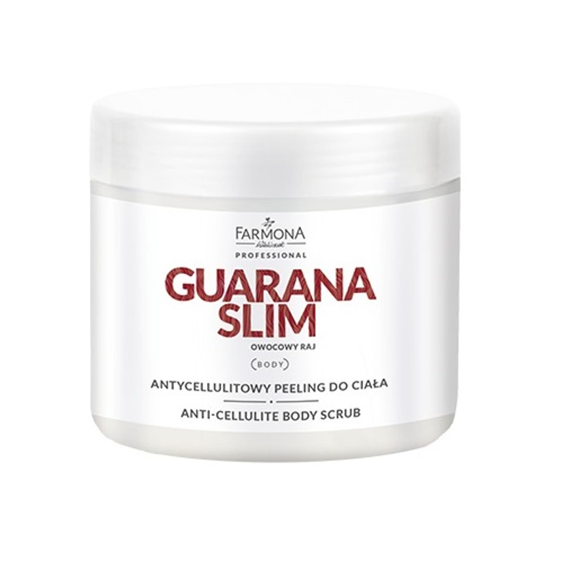 

Farmona guarana slim antycellulitowy peeling do ciała 600 g