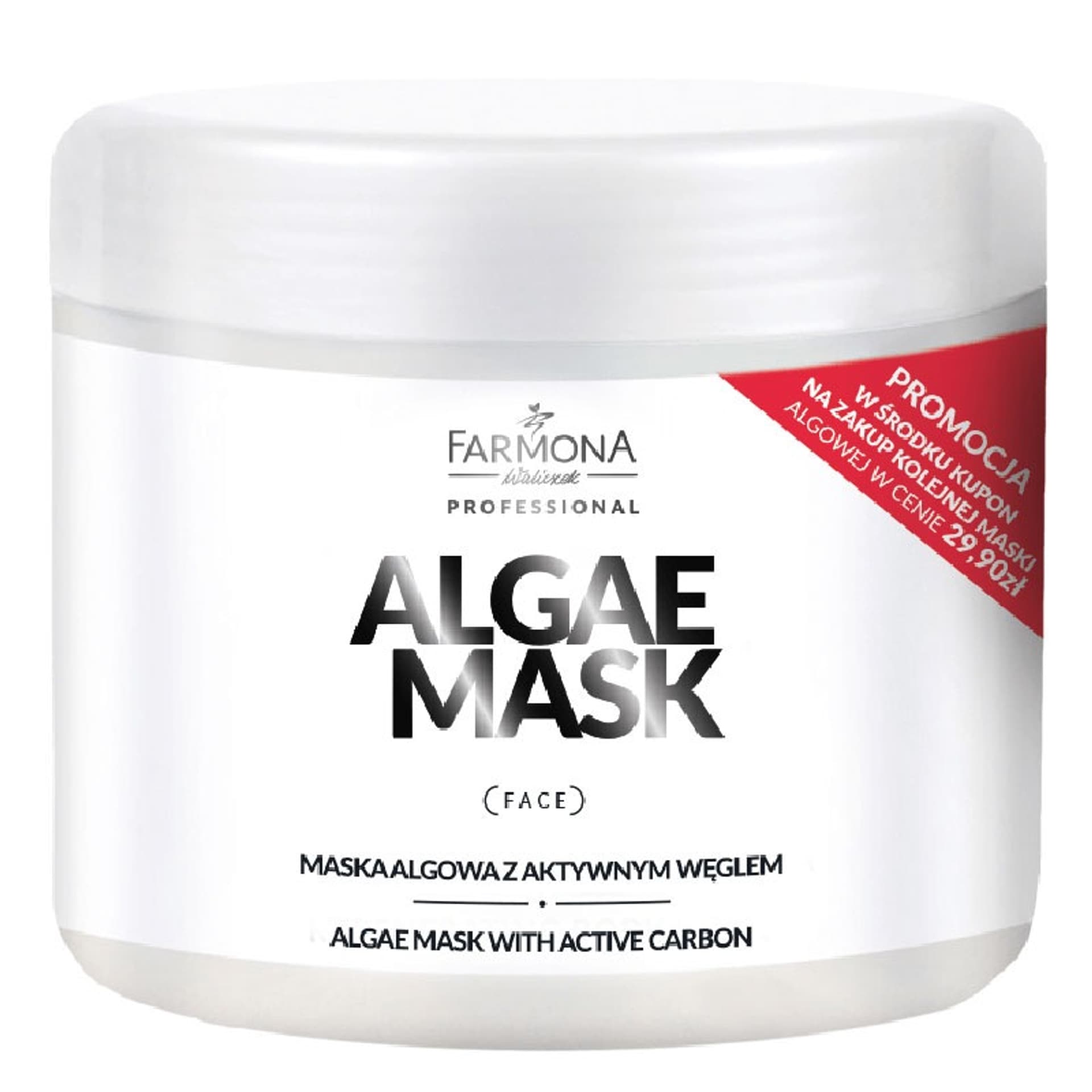 

Farmona Professional Algae Mask maska algowa z aktywnym węglem 500ml