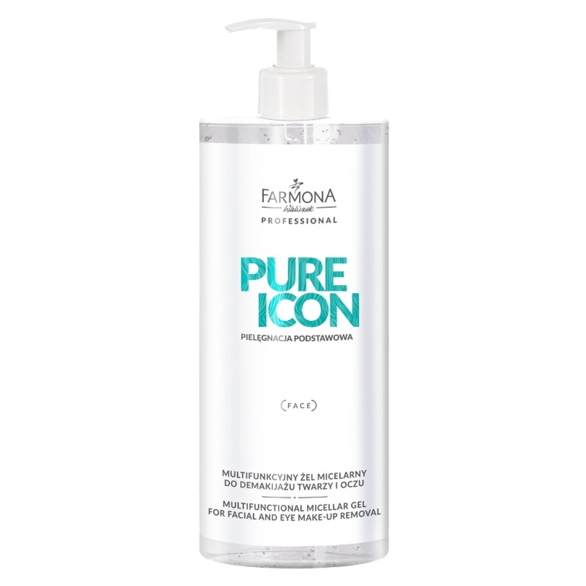 

Farmona pure icon multifunkcyjny żel miceralny do demakijażu twarzy i oczu 500 ml