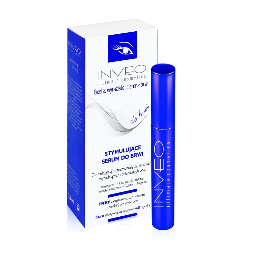 

INVEO Stymulujące serum do brwi odbudowująco-odżywcze 3.5ml