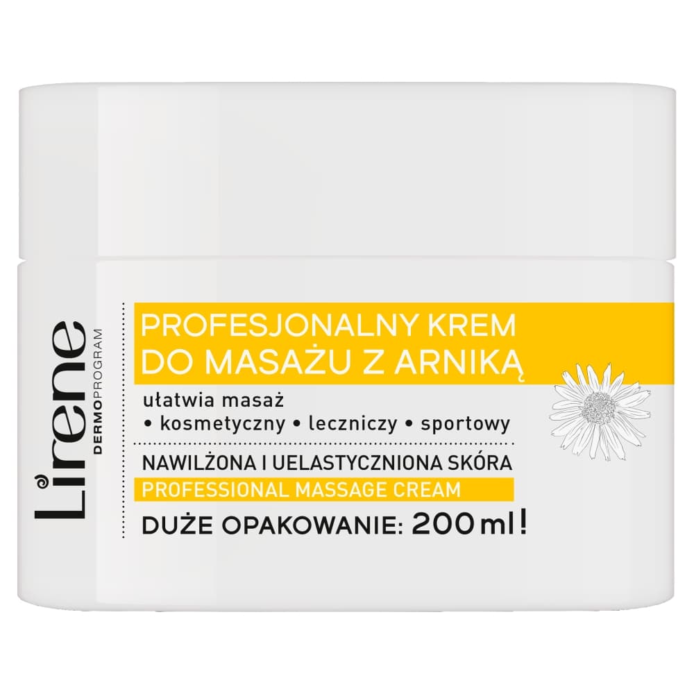 

Lirene Profesjonalny krem do masażu z arniką 200ml