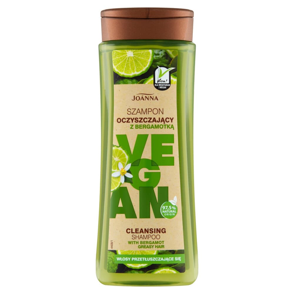 

Joanna Vegan Szampon Oczyszczający Bergamotka Włosy Przetłuszczające się 300ml