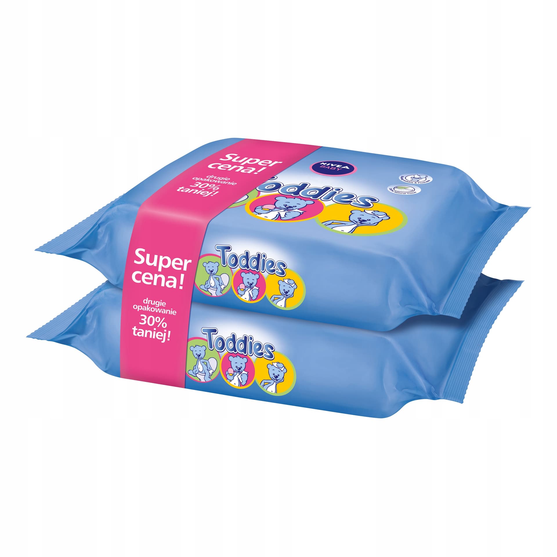

Nivea Baby Chusteczki Toddies duopack 2x63 szt