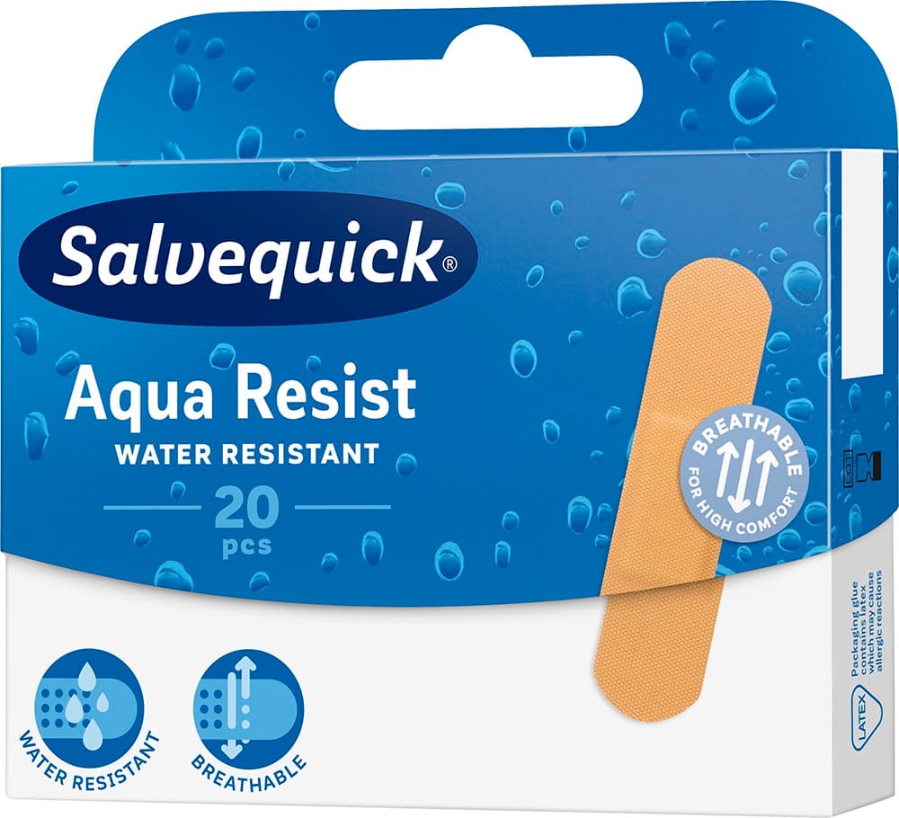 

Salvequick Plastry Aqua Resist wodoodporne 1op-20szt