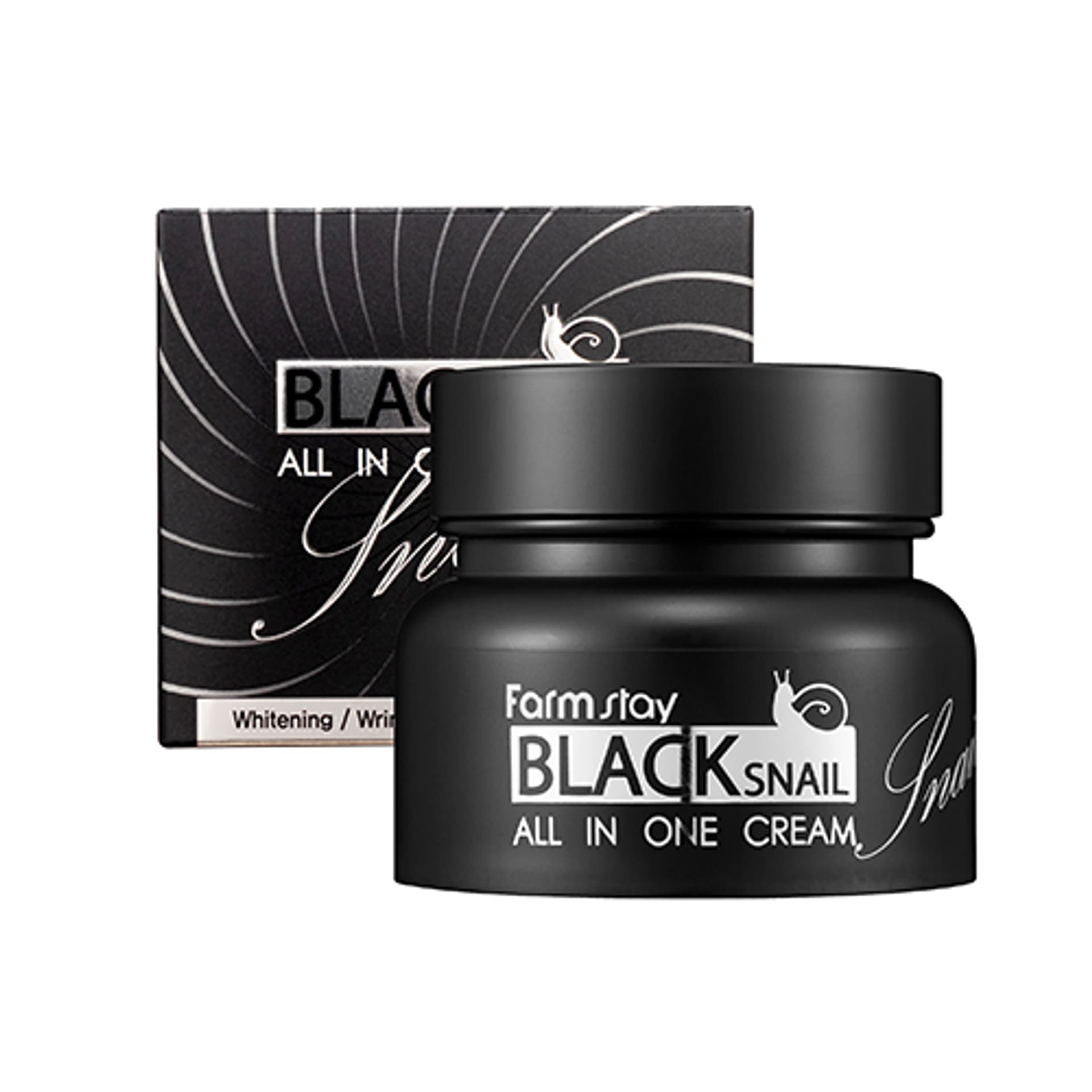 

FARMSTAY Black Snail All in One Cream krem do twarzy all-in ze śluzem ślimaka 75ml