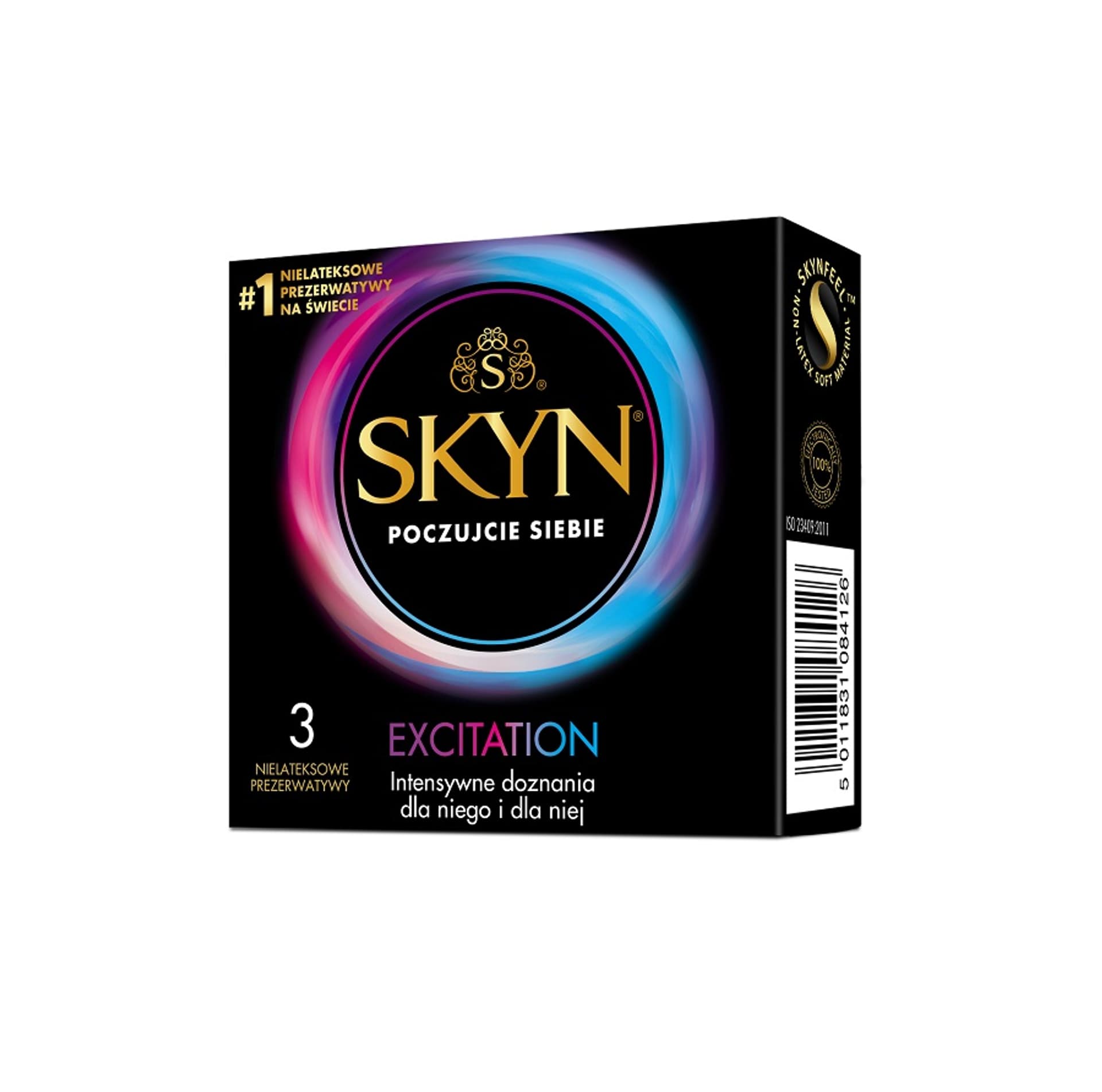 

Unimil Skyn Excitation nielateksowe prezerwatywy 3szt