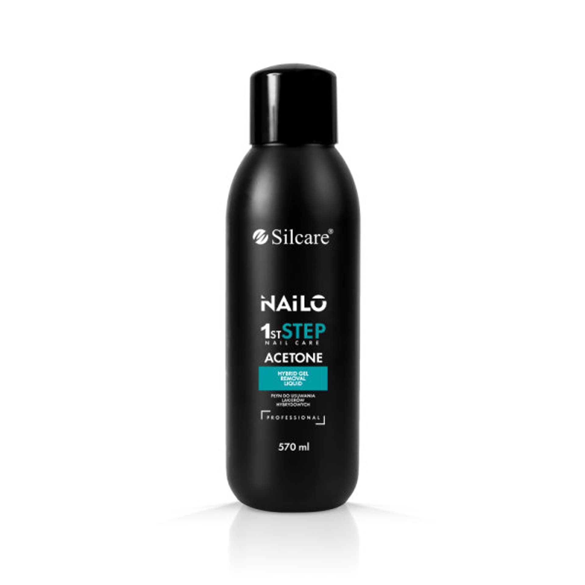 

Silcare Nailo 1st Step Nail Acetone aceton do usuwania lakierów hybrydowych 570ml