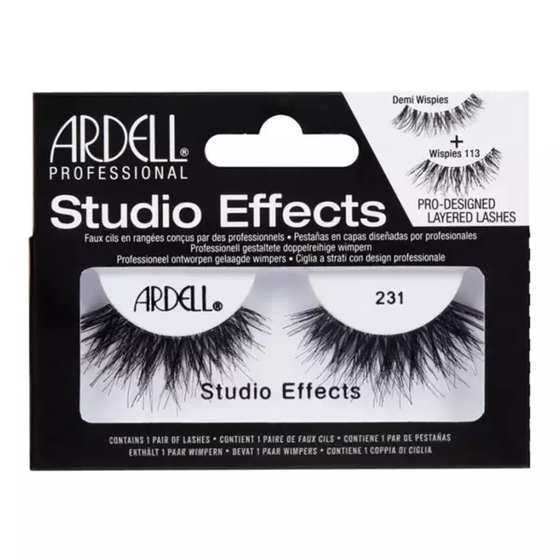 

Ardell Studio Effects sztuczne rzęsy 231 Black