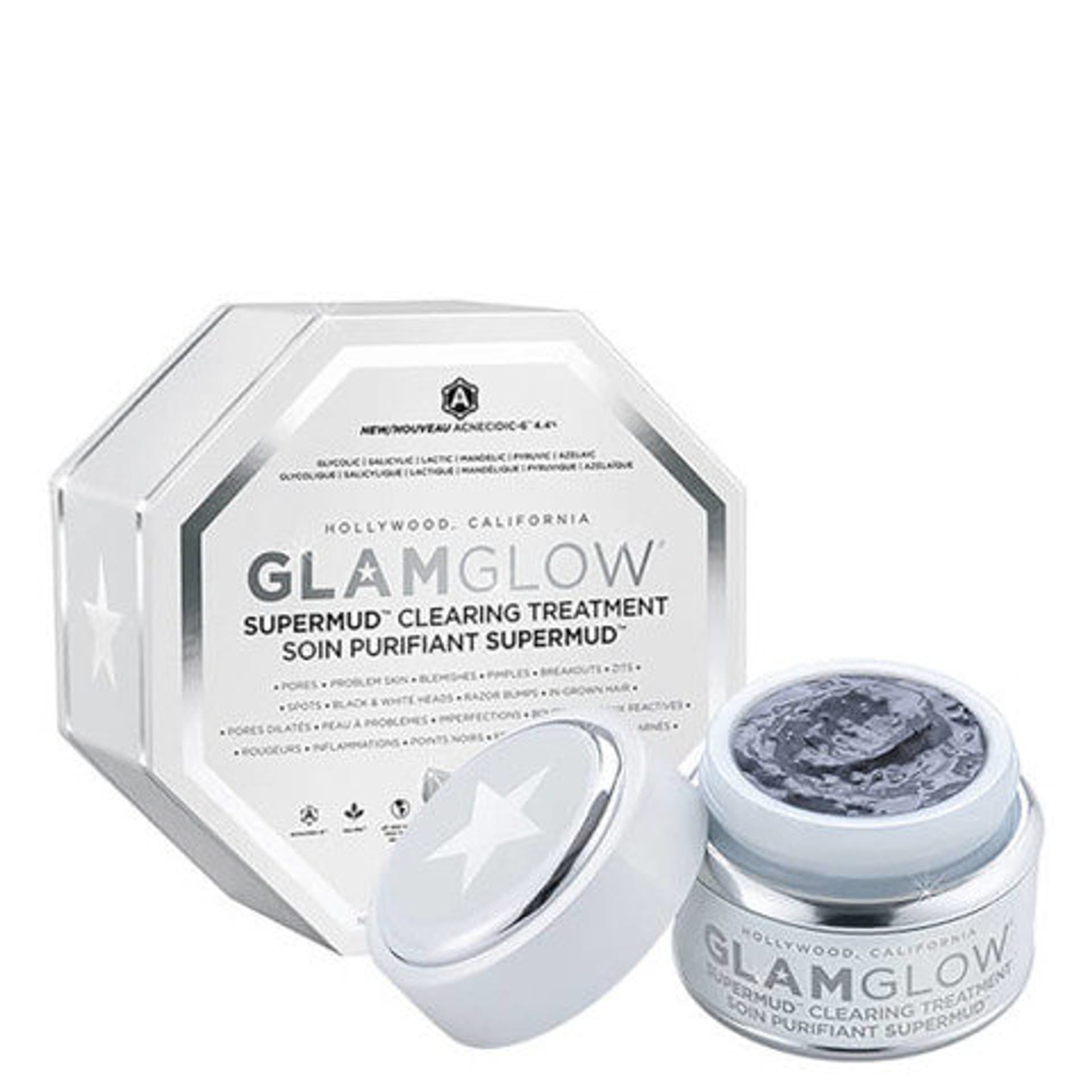 

GlamGlow Super Mud Clearing Treatment oczyszczająca maseczka do twarzy 50g (U)