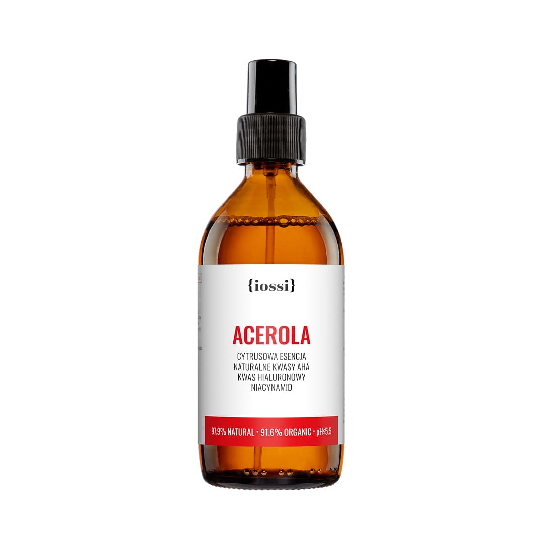 

Iossi Acerola cytrusowa esencja z naturalnymi kwasami AHA kwasem hialuronowym i niacynamidem 200ml