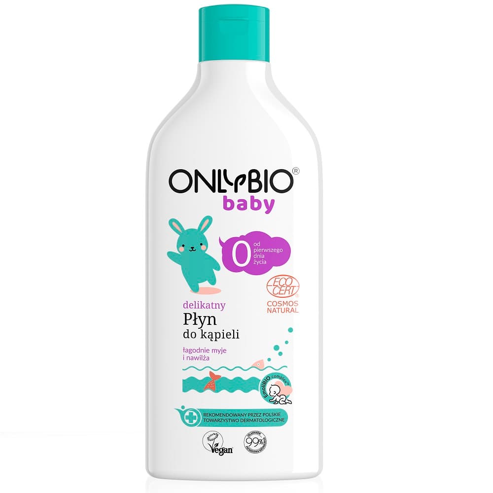 

OnlyBio Baby delikatny płyn do kąpieli od 1. dnia życia 500ml