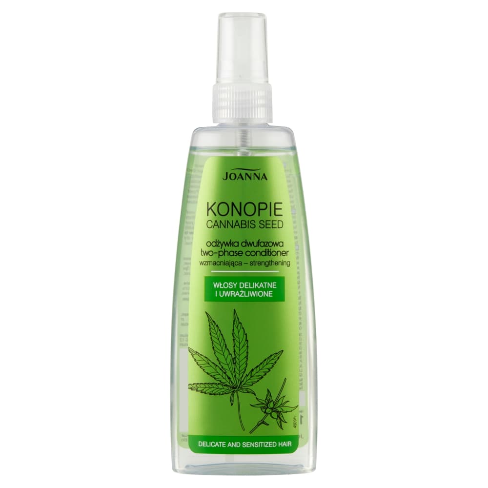 

Joanna Konopie odżywka dwufazowa w sprayu do włosów delikatnych i uwrażliwionych 150ml