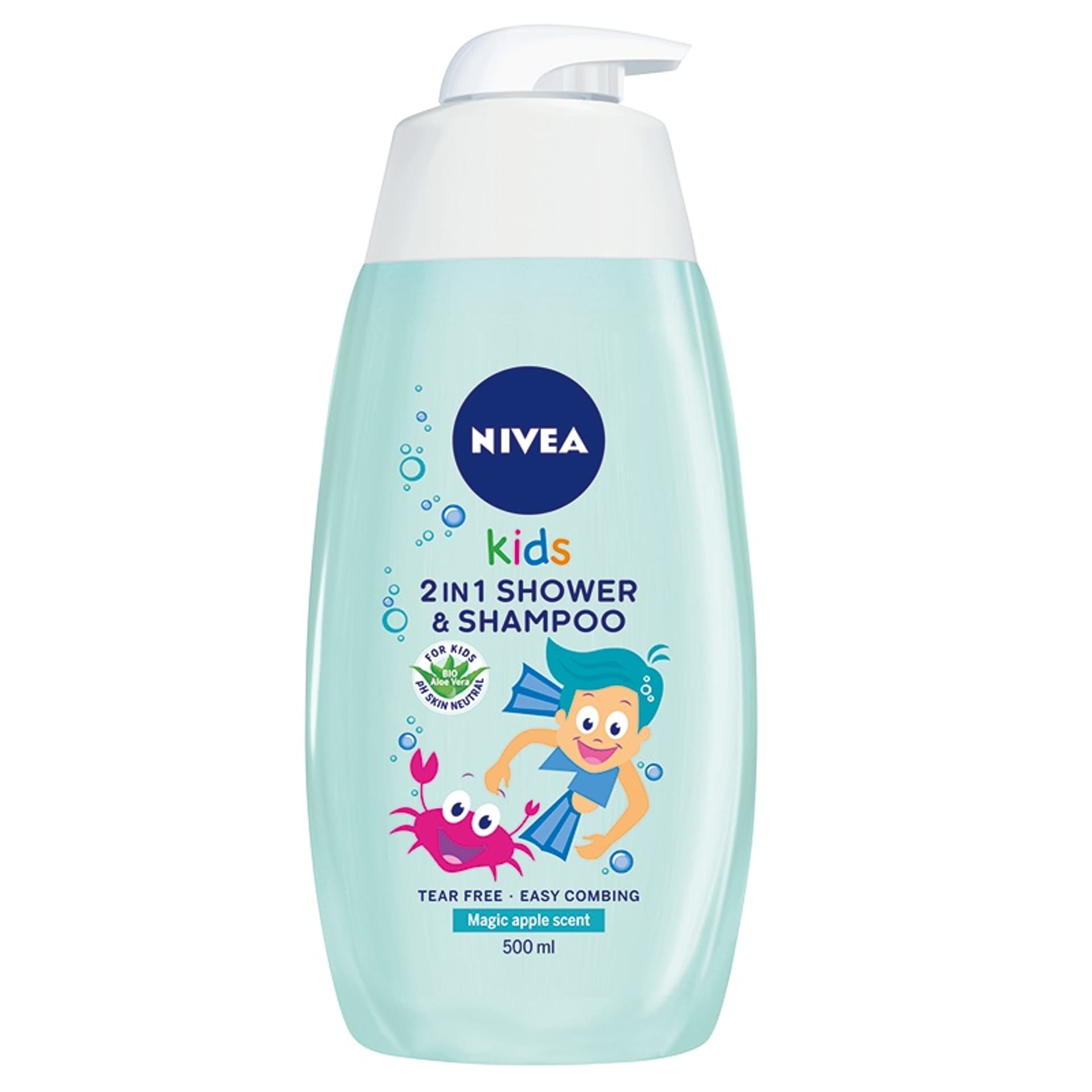 

Nivea Kids Żel do mycia ciała 2w1 dla chłopców Magic Apple 500ml