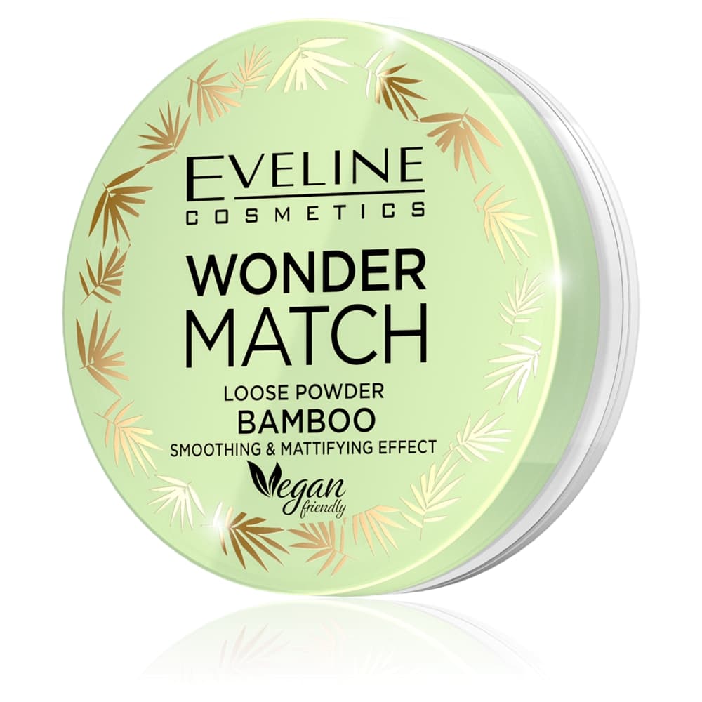 

Eveline Wonder Match Puder Sypki Bambusowy Wygładzajaco-Matujący