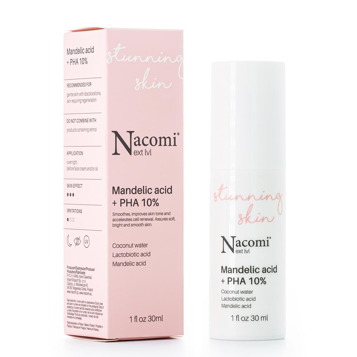 

Nacomi Next Level Kwas Migdałowy + PHA 10% 30ml