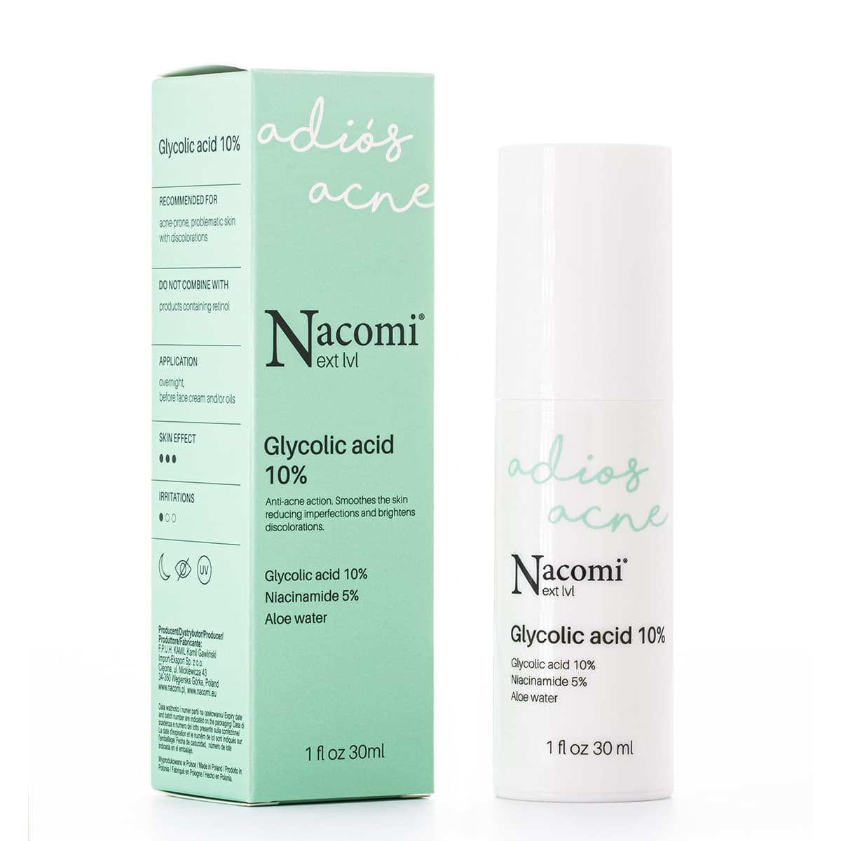 

Nacomi Next Level Kwas Glikolowy 10% 30ml