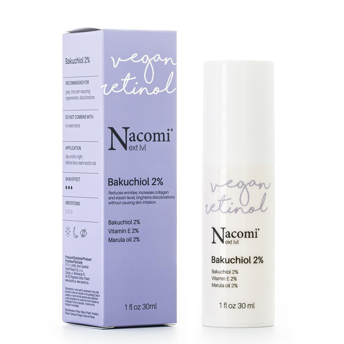 

Nacomi Next Level Bakuchiol 2% 30ml