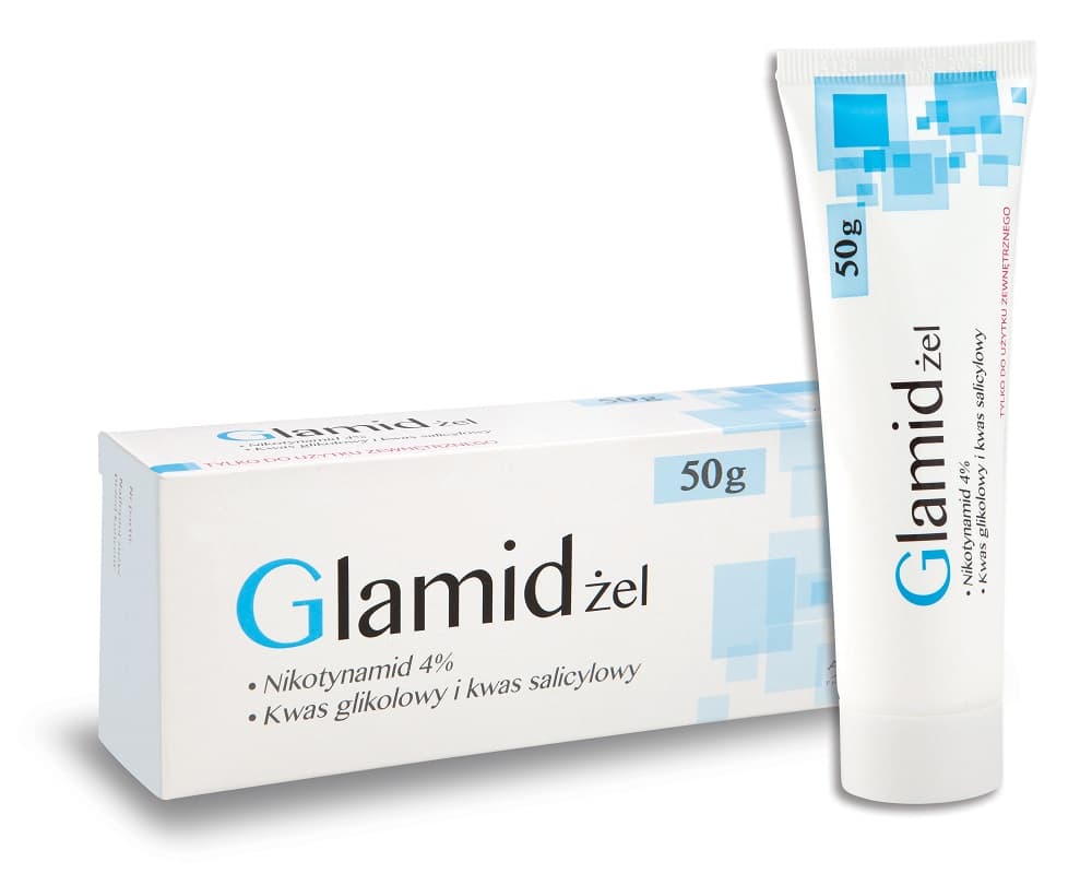 

Glamid Żel do pielęgnacji skóry trądzikowej 50g