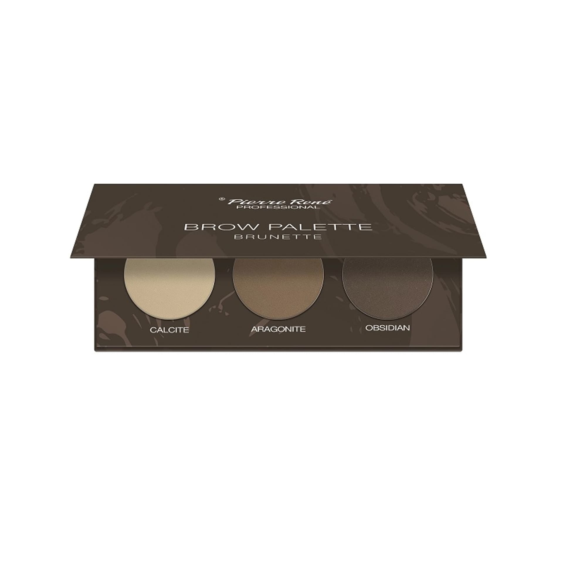

Pierre Rene Brow Palette paletka cieni do brwi 03 Brunette 3x1.3g