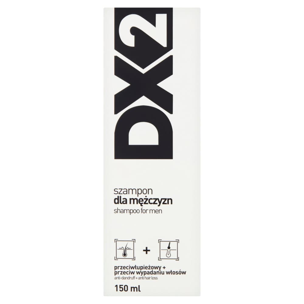 

DX2 Szampon dla mężczyzn przeciwłupieżowy i przeciw wypadaniu włosów 150ml