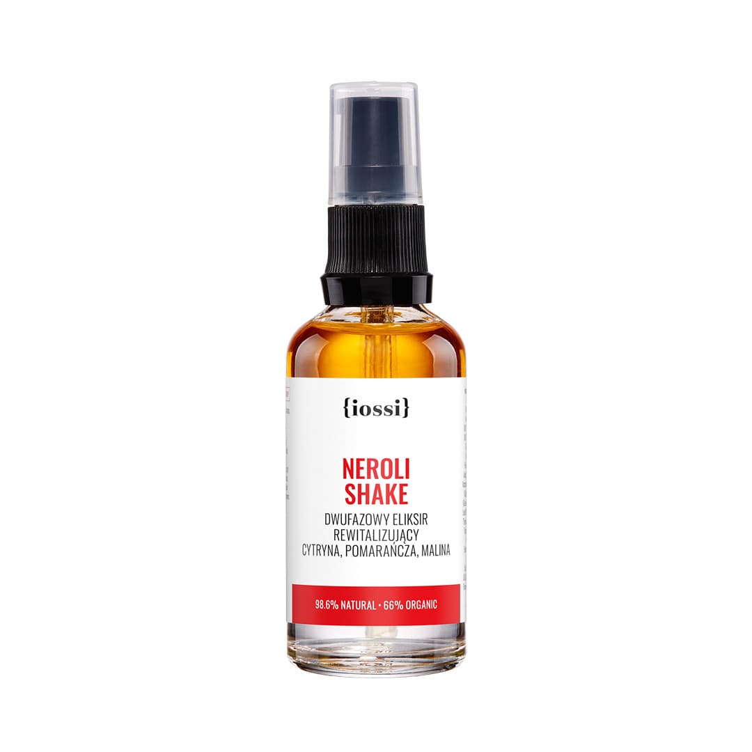 

Iossi Neroli Shake dwufazowy eliksir rewitalizujący z ekstraktem z cytryny pomarańczy i olejem z pestek malin 50ml