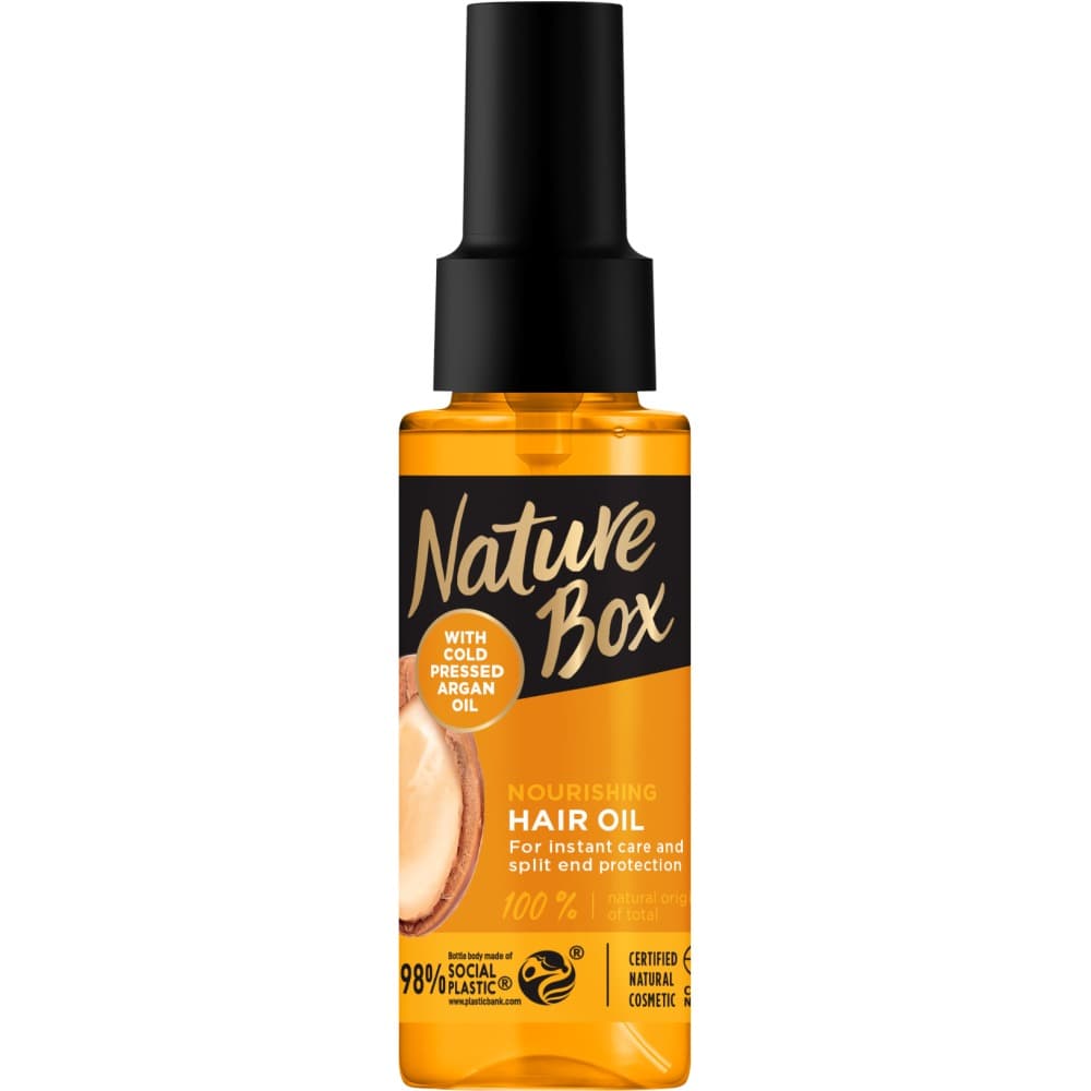 

Nature Box Argan Oil Hair Oil odżywczy olejek do włosów 70ml