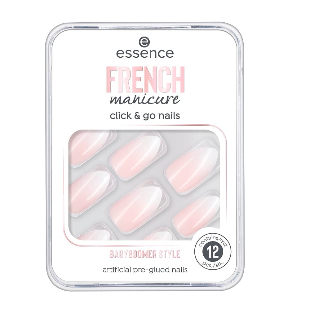 

Essence French Manicure Click Go Nails sztuczne paznokcie 02 Babyboomer Style 12szt