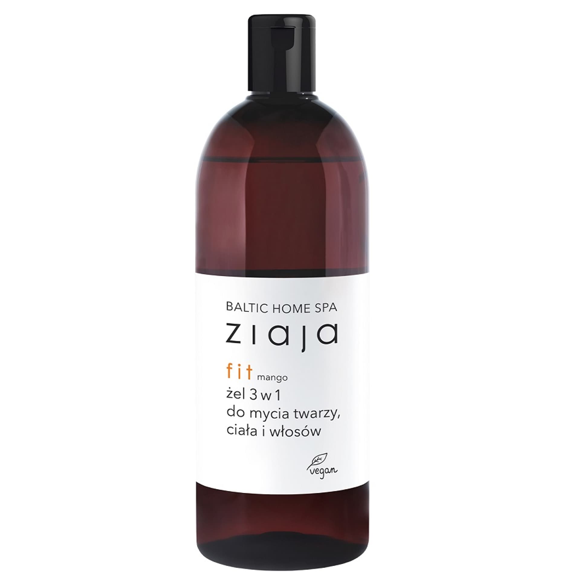 

ZIAJA Baltic Home Spa Fit żel 3w1 do mycia twarzy ciała i włosów Mango 500ml