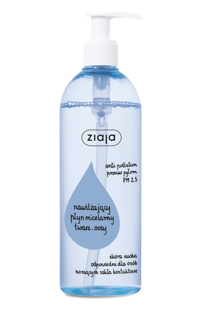 

Ziaja De-makijaż nawilżający płyn micelarny do twarzy i oczu 390ml