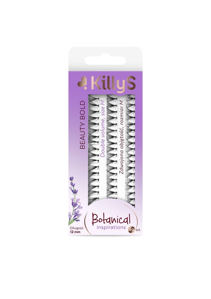 

KillyS Botanical Inspirations Beauty Bold kępki sztucznych rzęs zdwojona objętość rozmiar M