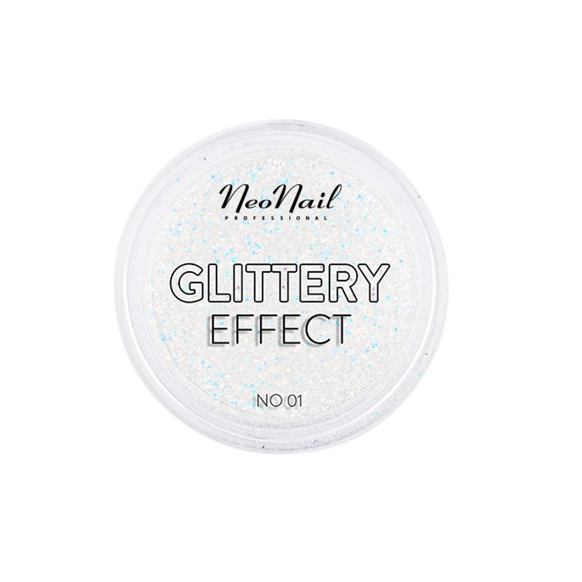 

NeoNail Glittery Effect pyłek do paznokci No. 01 2g