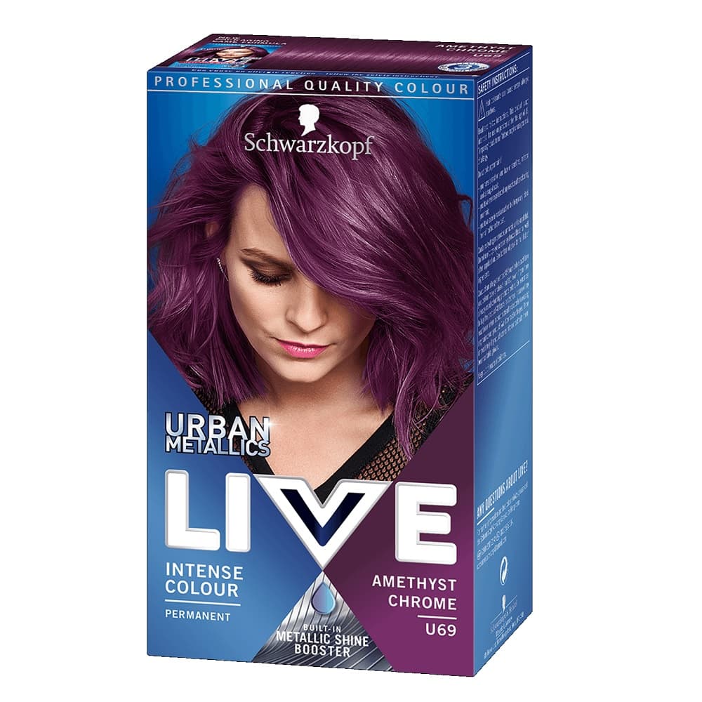 

Schwarzkopf Live Urban Metallic farba do włosów U69 Amethyst Chrome