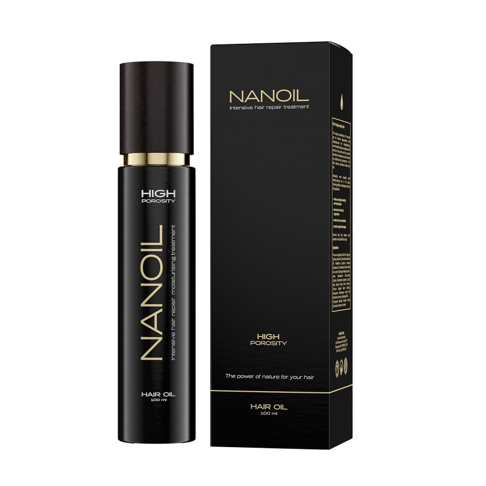 

Nanoil Hair Oil High Porosity olejek do włosów wysokoporowatych 100ml