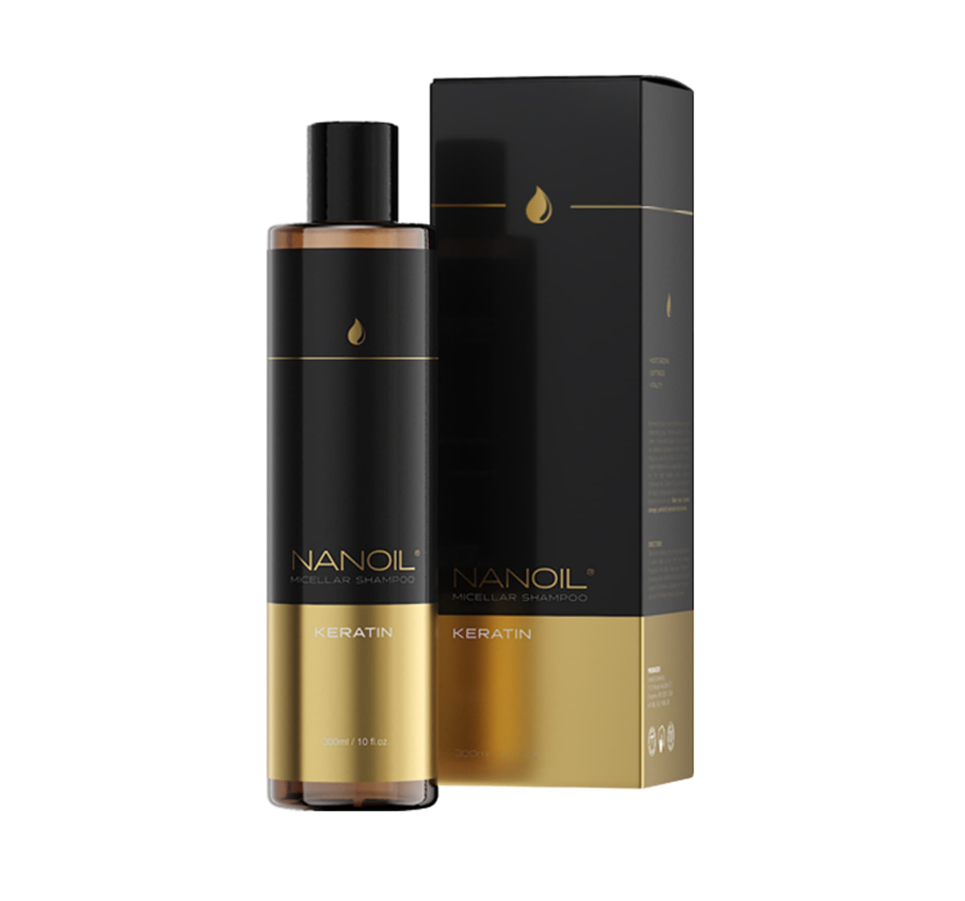 

Nanoil Keratin Micellar Shampoo micelarny szampon z keratyną 300ml