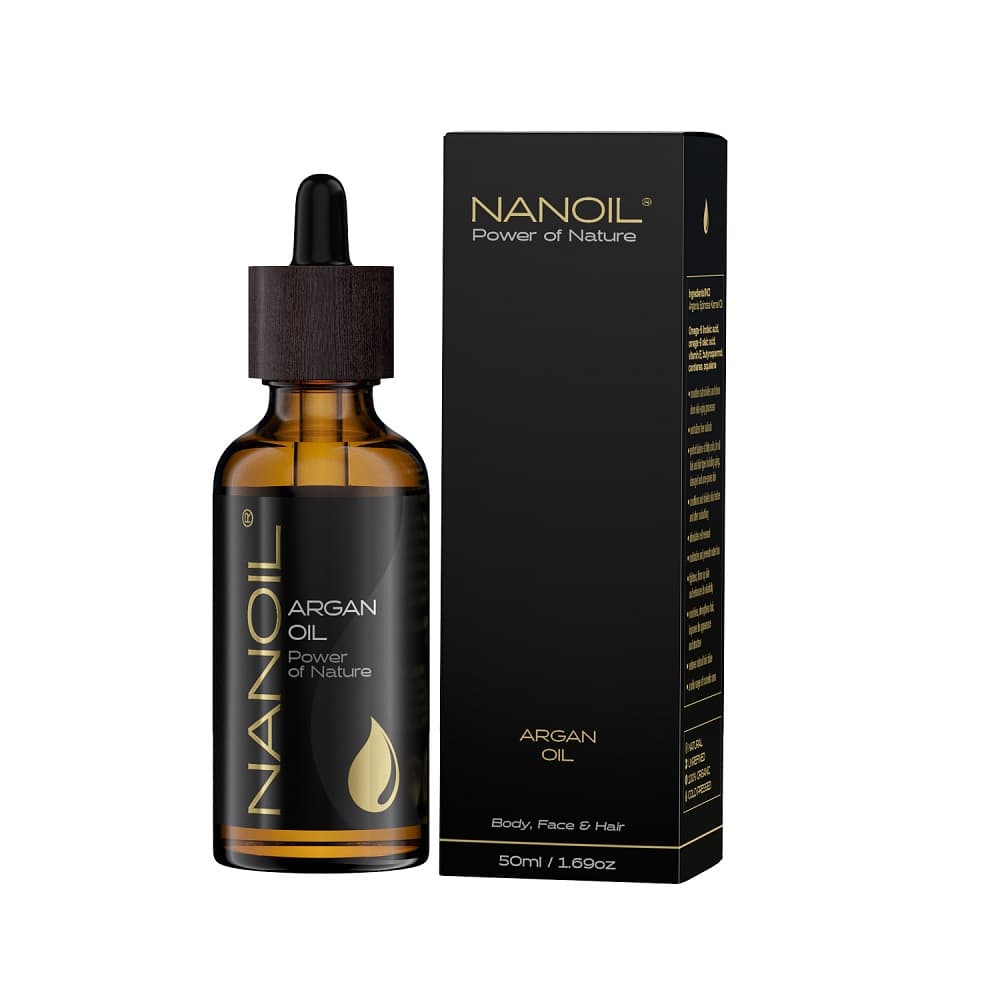 

Nanoil Argan Oil olejek arganowy do pielęgnacji włosów i ciała 50ml