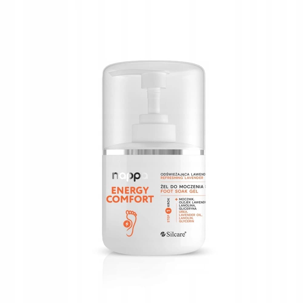 

Silcare Nappa Energy Comfort żel do moczenia stóp lawenda + mocznik 250ml