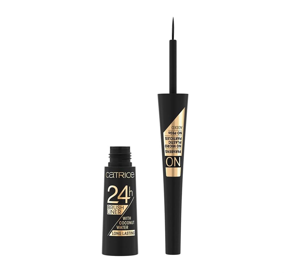

Catrice 24H Brush Liner eyeliner w płynie 010 Ultra Black 3ml